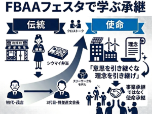 FBAAフェスタで学ぶ継承
